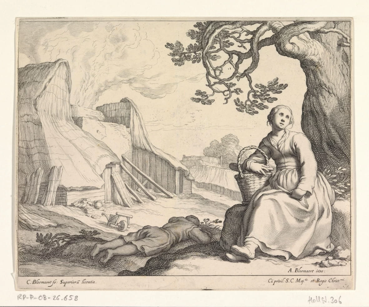 Donna in una fornace di calce - Rijks Museum, Amsterdam